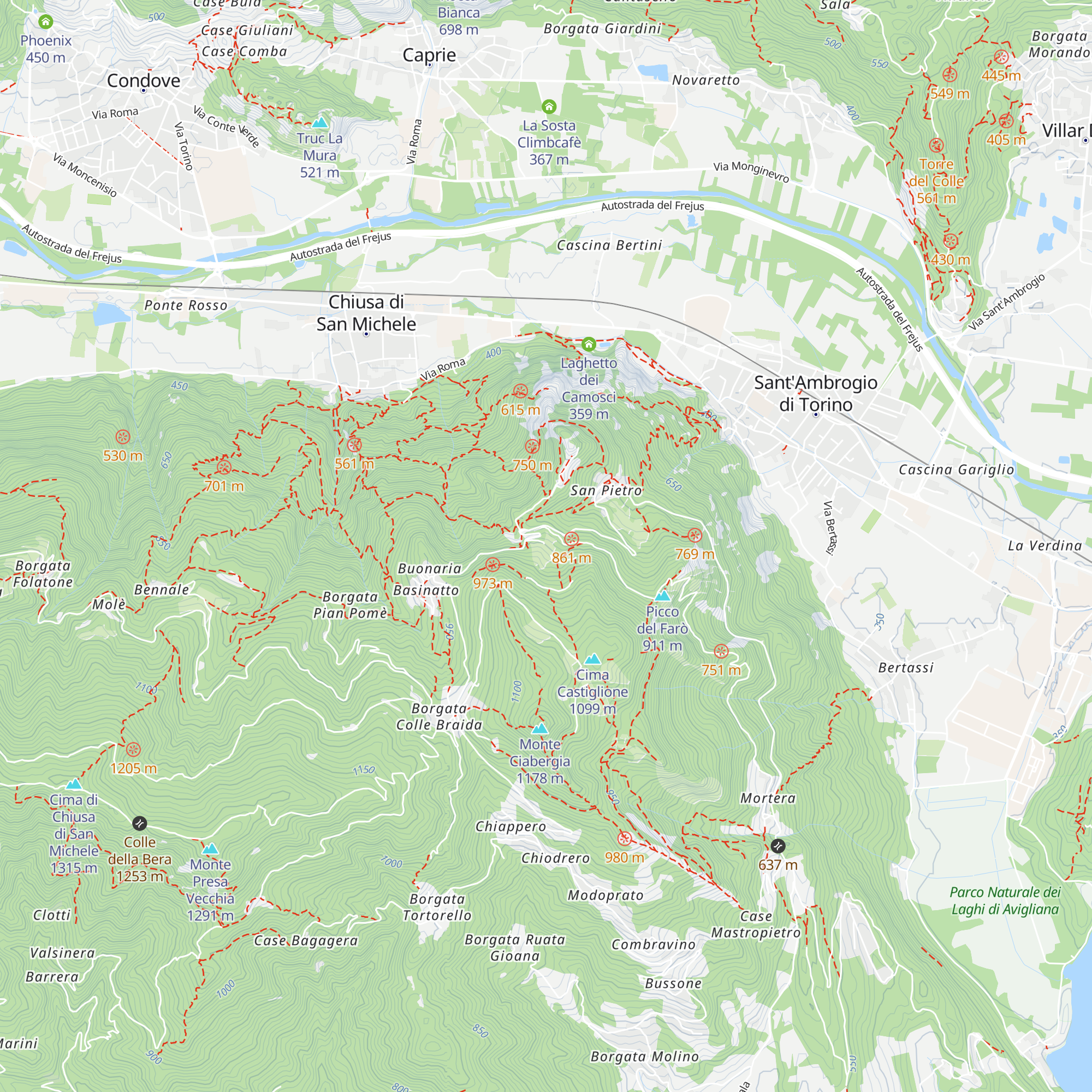 Agriturismo Cascina dei Canonici map