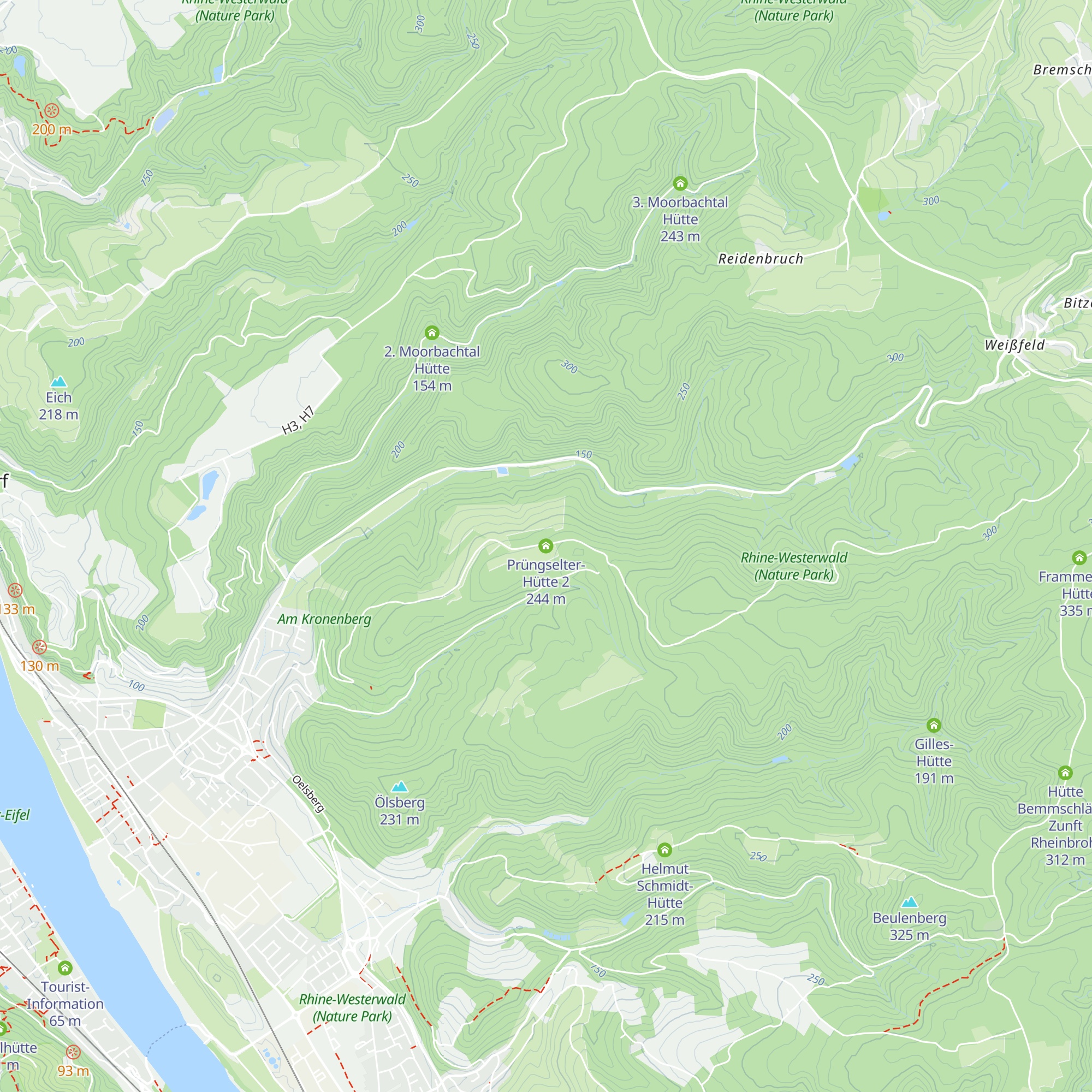 Prüngselter-Hütte 2 map