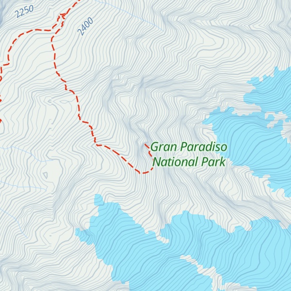 Map of Bivacco Money