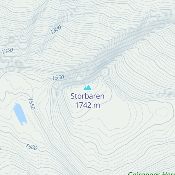 Map of Storbaren