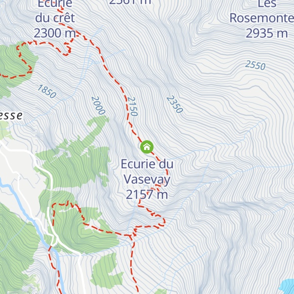 Map of Ecurie du Vasevay