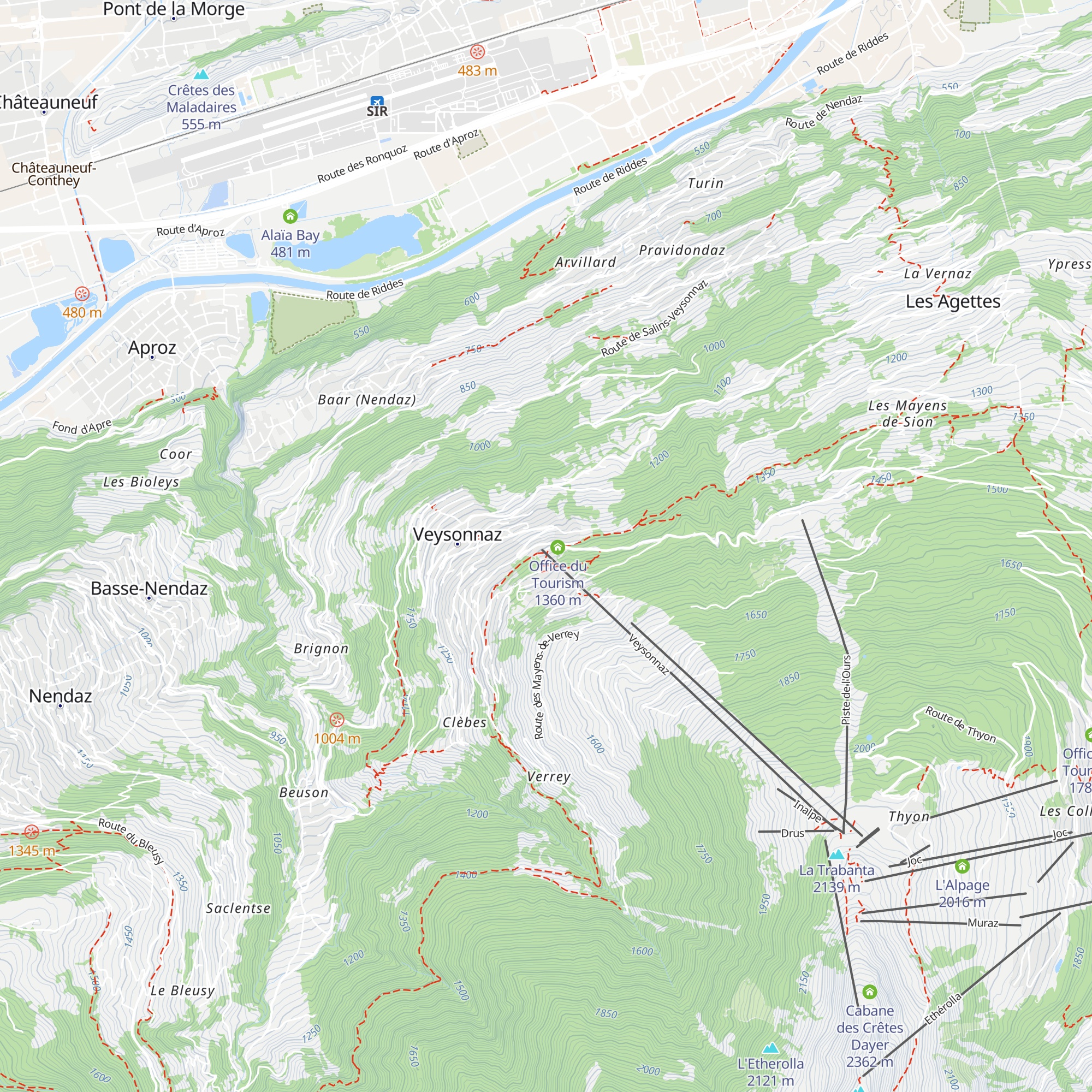 Magrappé map
