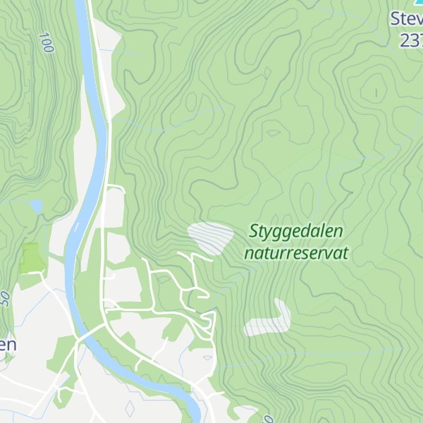 Map of Sletteberg