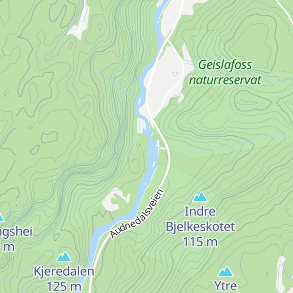 Map of Bergan