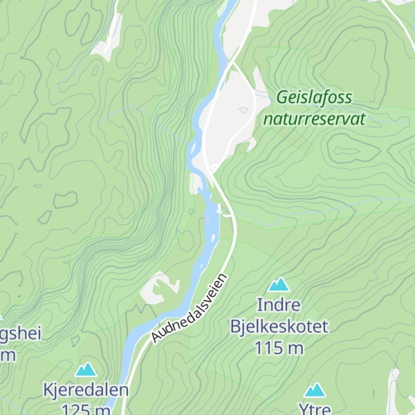 Map of Opså