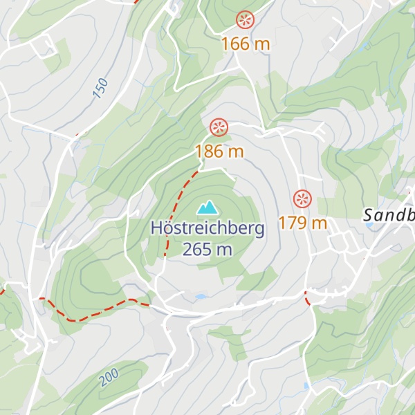 Map of Höstreichberg