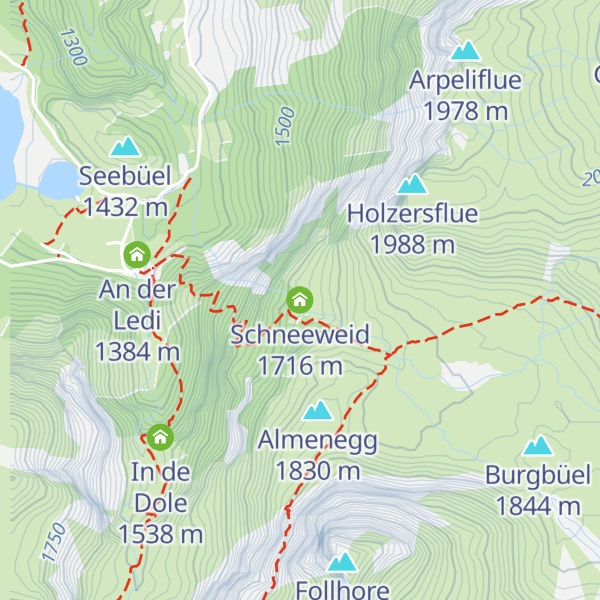 Map of Schneeweid