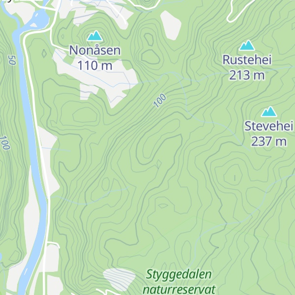 Map of Trebeslian