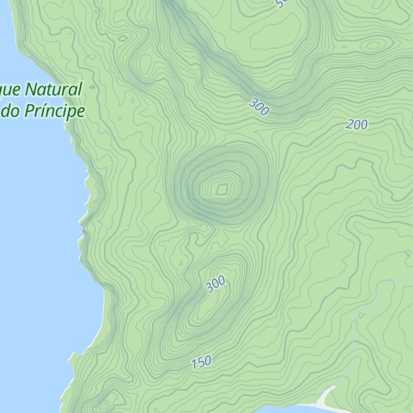 Map of Barriga Branca