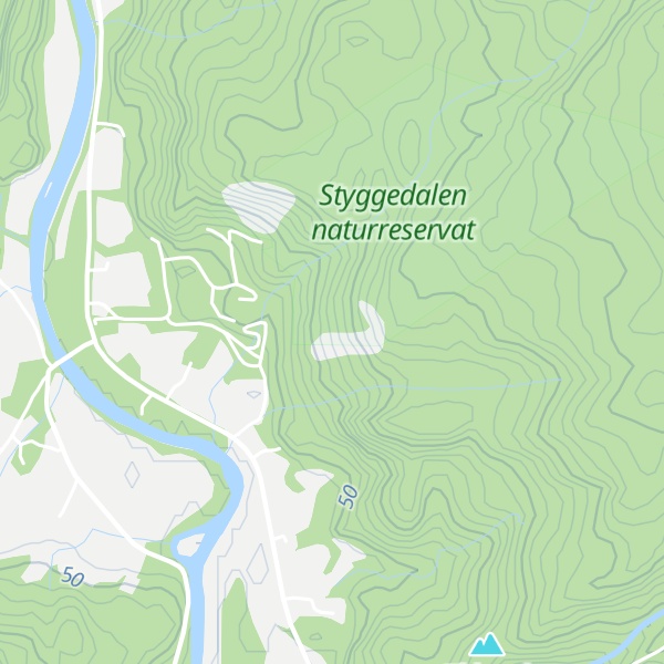 Map of Skodefjell
