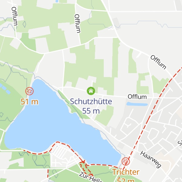 Map of Schutzhütte
