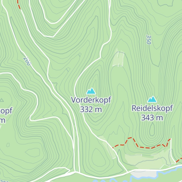 Map of Vorderkopf