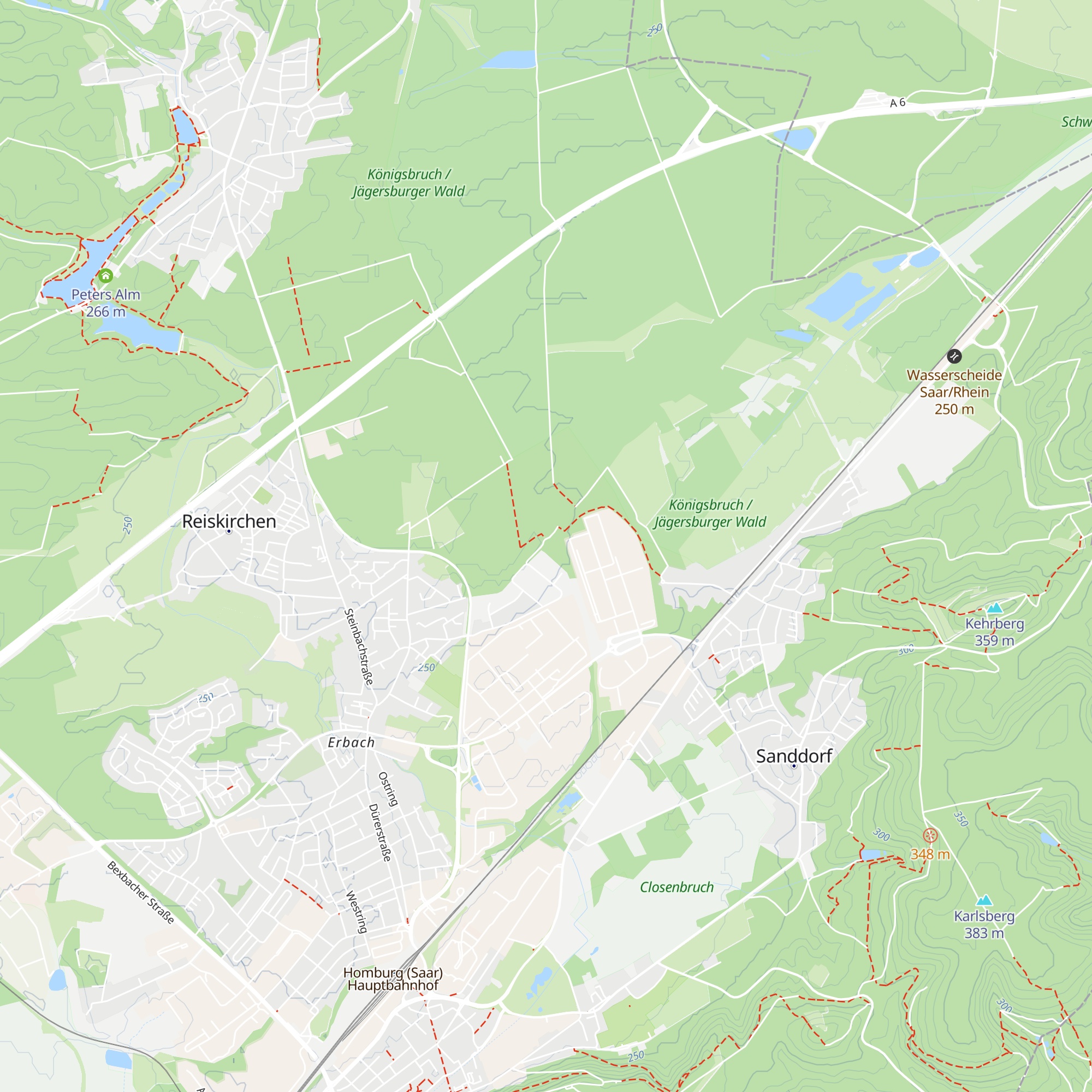 Peter-Schulzen-Hütte map
