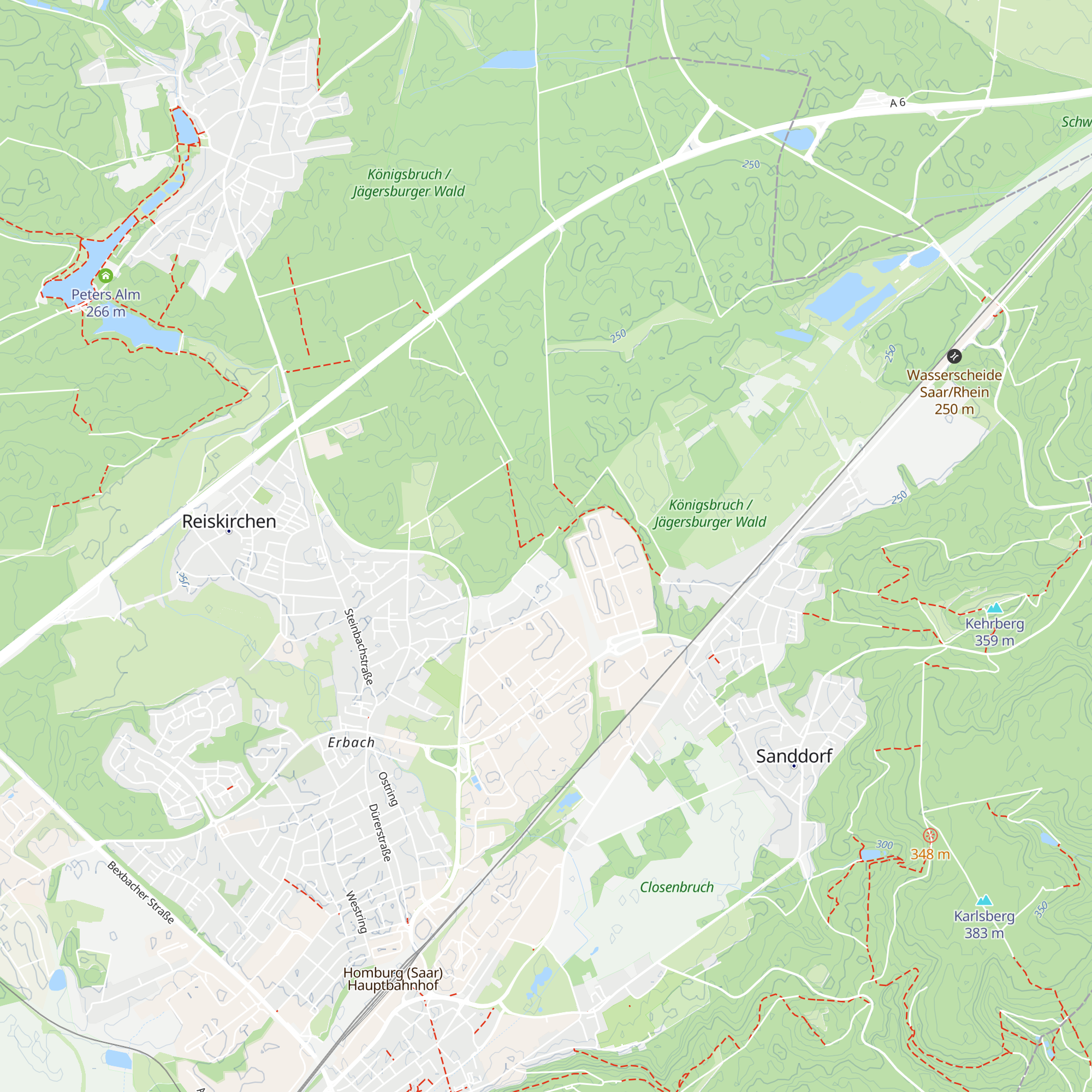 Peter-Schulzen-Hütte map