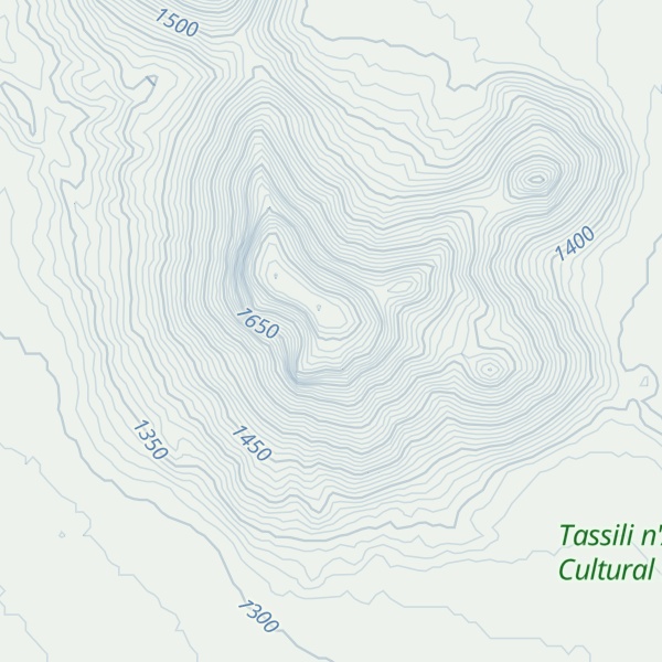 Map of Edjeleh
