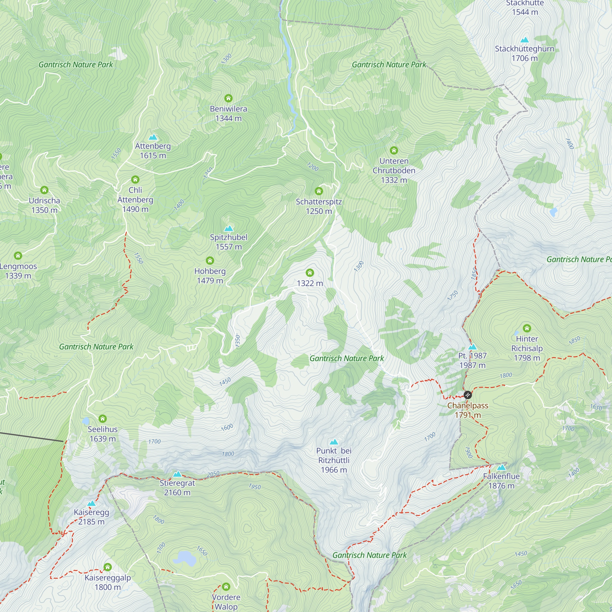 Unterer Neugantrisch map