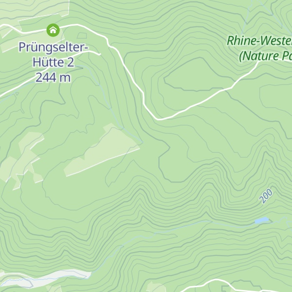 Map of Lambert Hütte