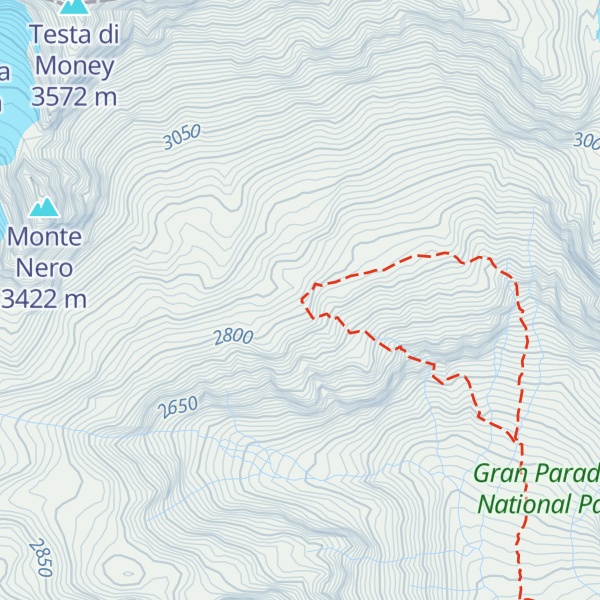 Map of Bivacco Gino Carpano