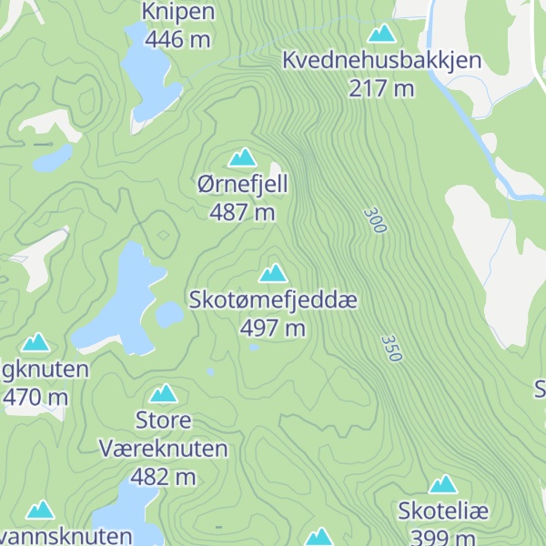Map of Skotømefjeddæ