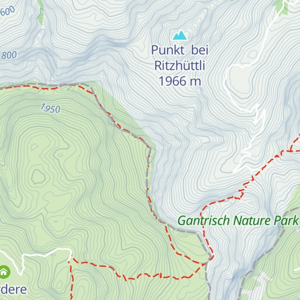 Map of Widdergalm