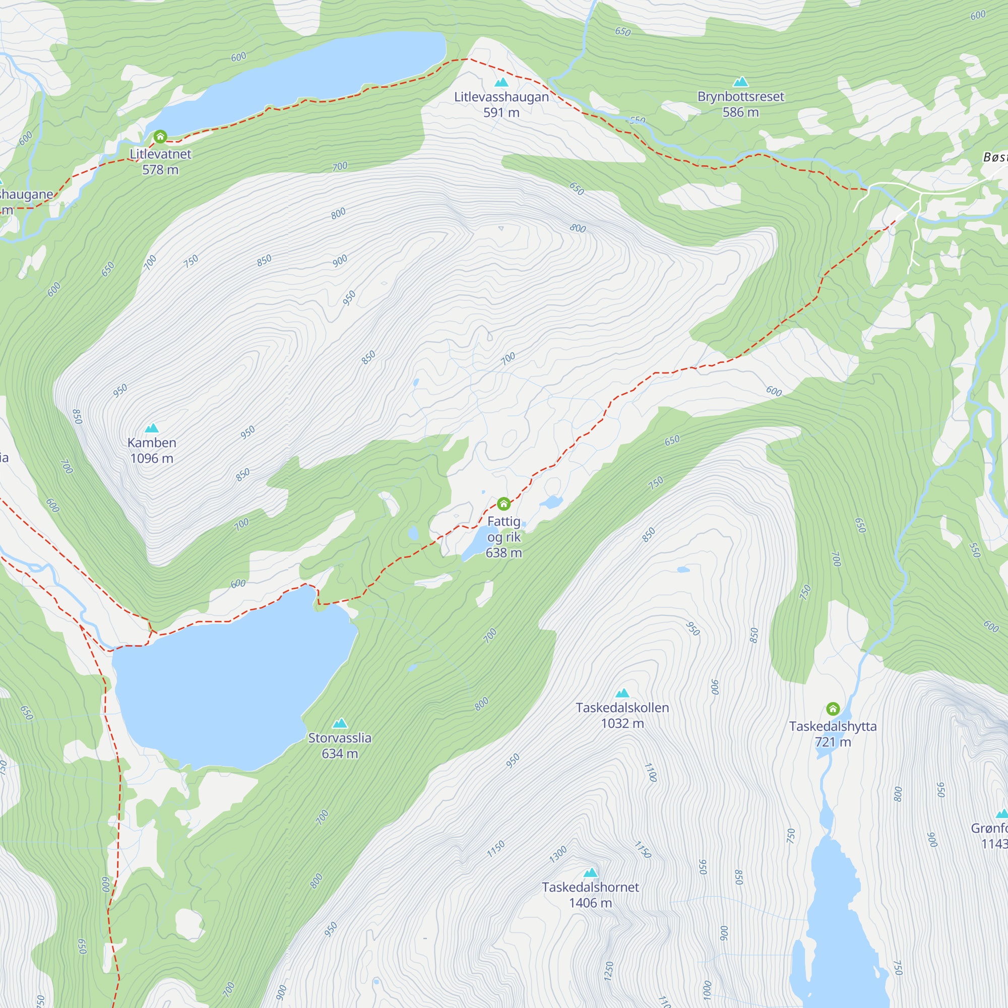 Fattig og rik map