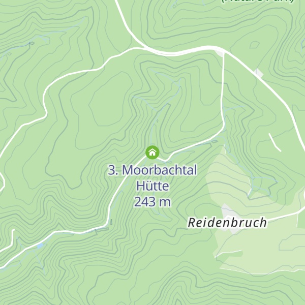 Map of 3. Moorbachtal Hütte