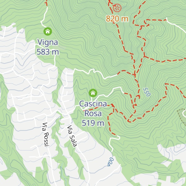 Map of Cascina Rosa