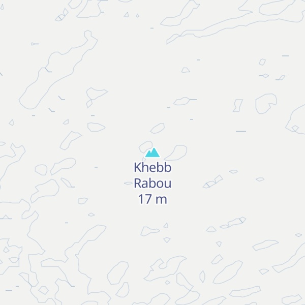 Map of Khebb Rabou