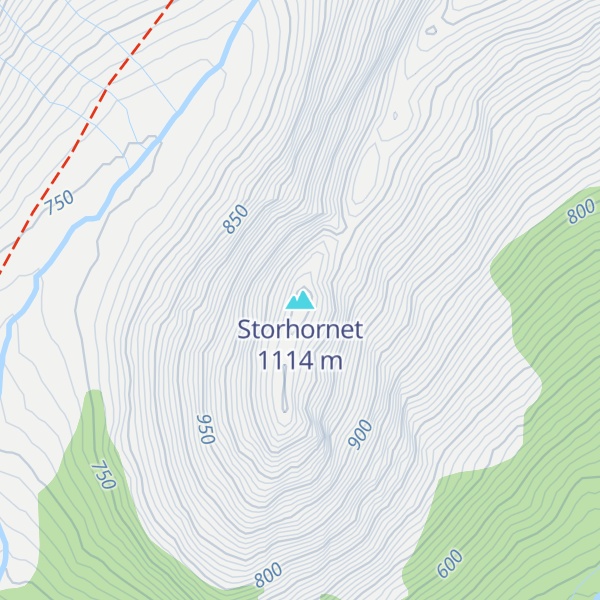 Map of Storhornet