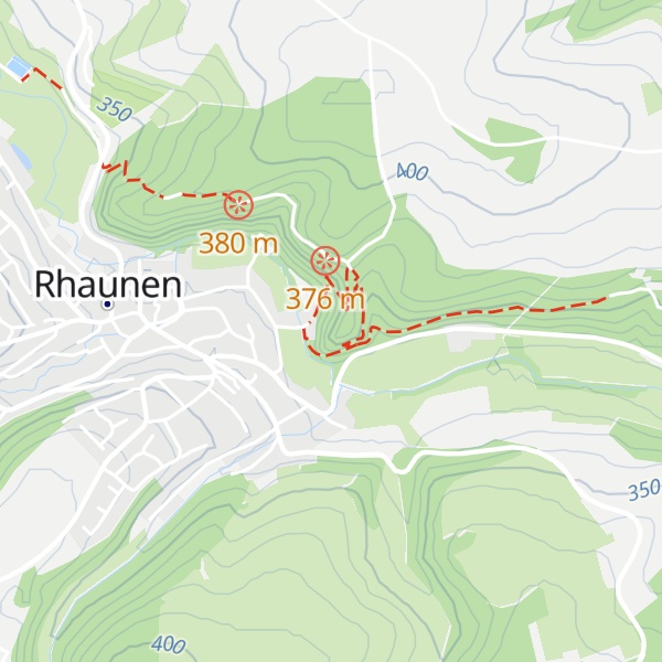 Map of Schutzhütte Wartenberg