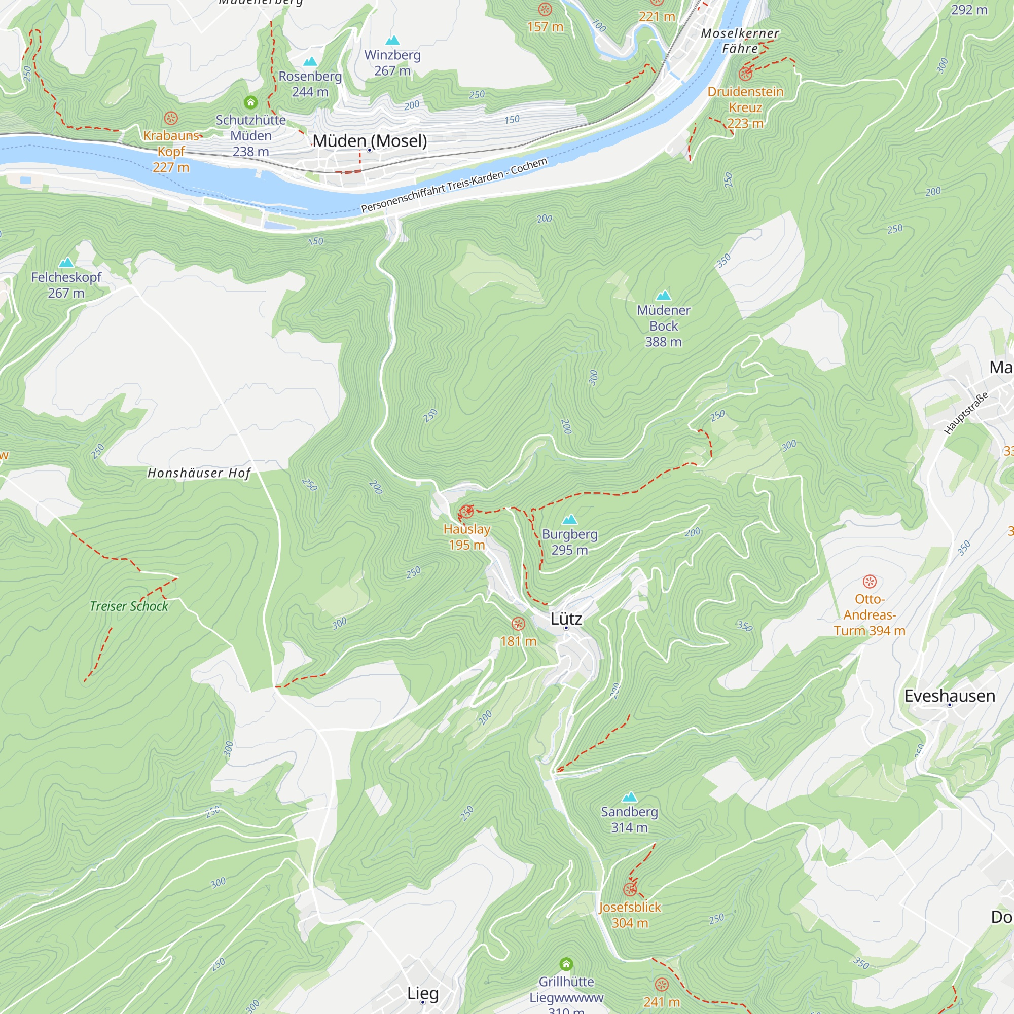 Florianshütte map