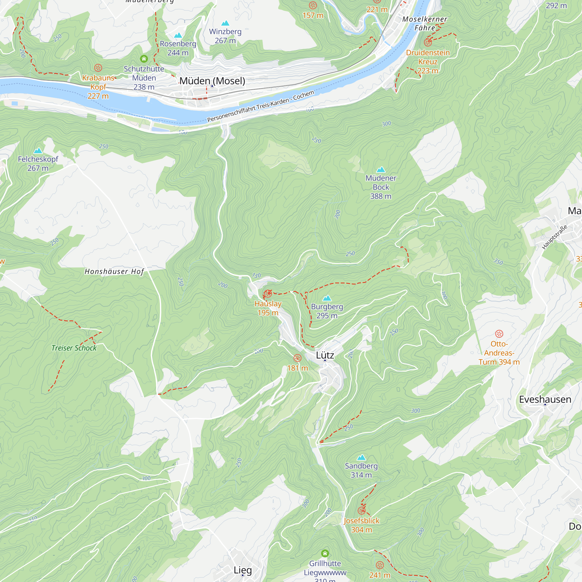 Florianshütte map