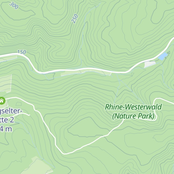 Map of Schutzhütte am gebrannten Busch