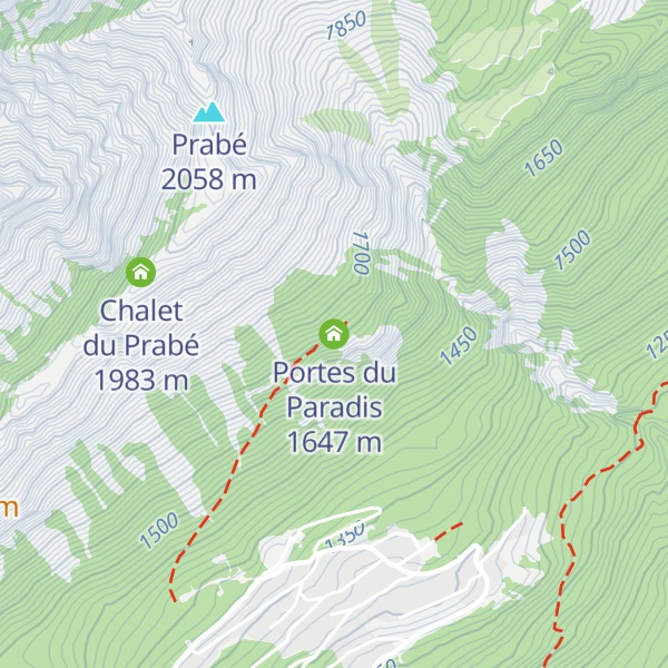 Map of Portes du Paradis