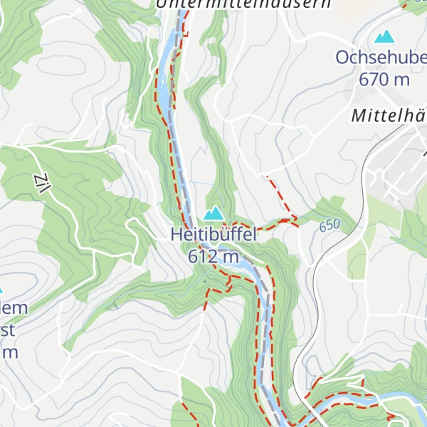 Map of Heitibüffel