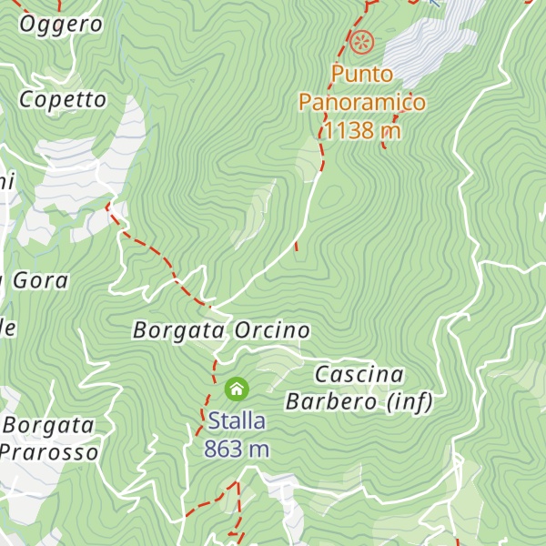 Map of Rifugio privato