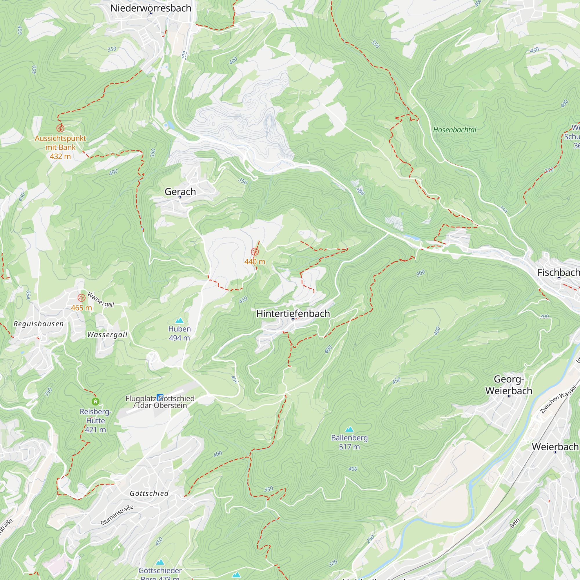 Schutzhütte map