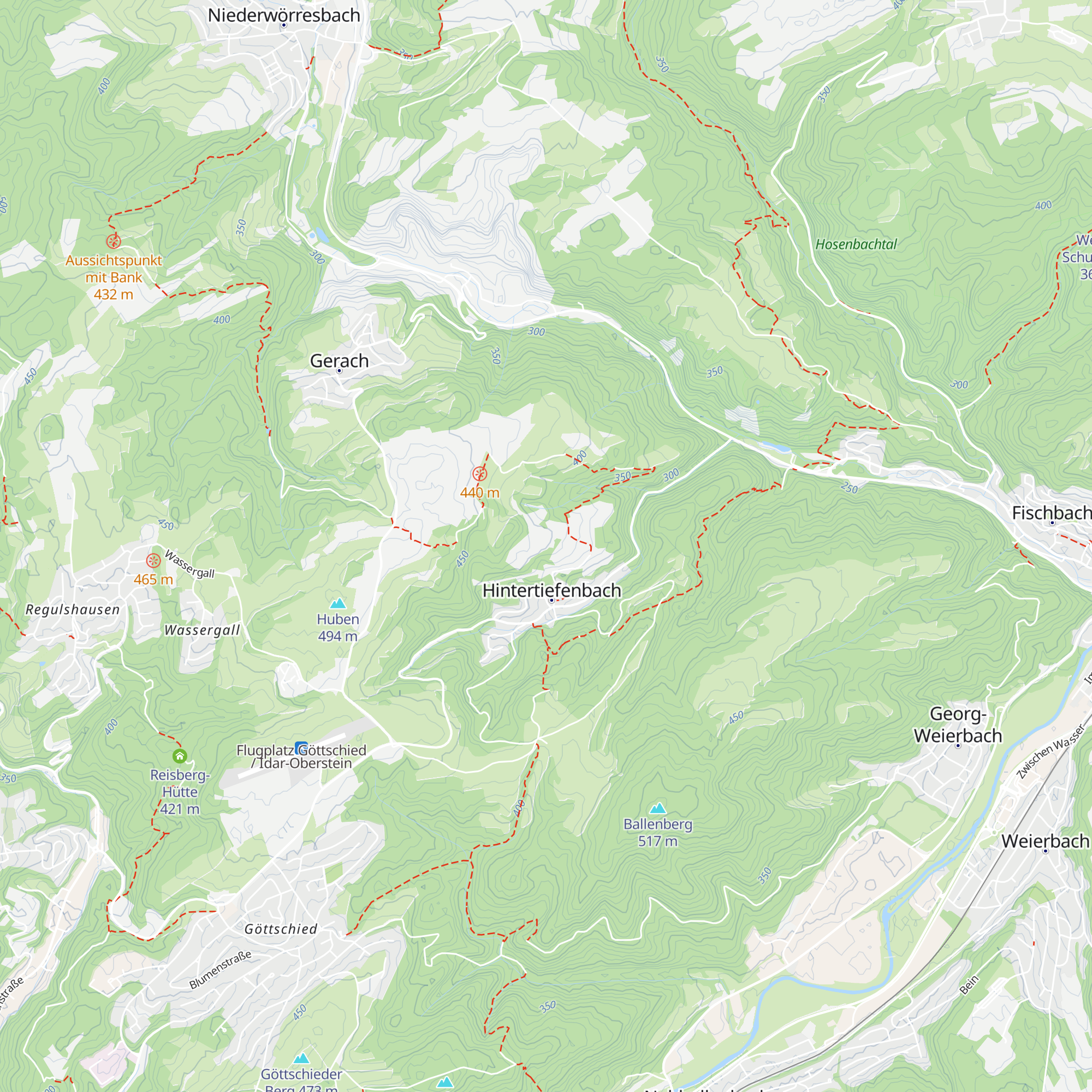 Schutzhütte map