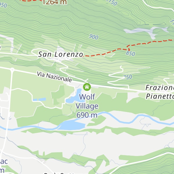 Map of Wolf Village