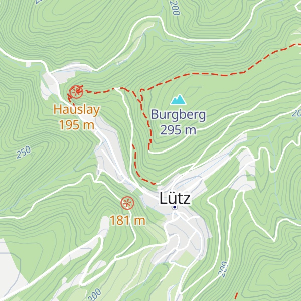 Map of Alberthütte