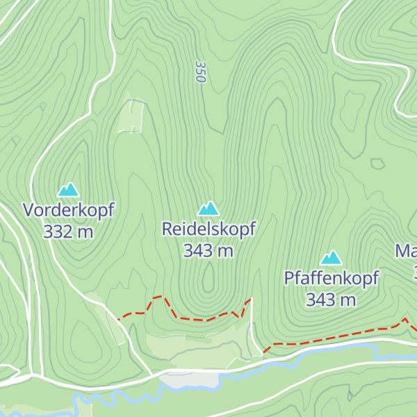 Map of Reidelskopf