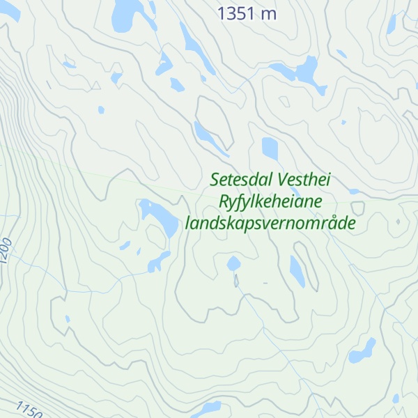 Map of Svelingsnutane