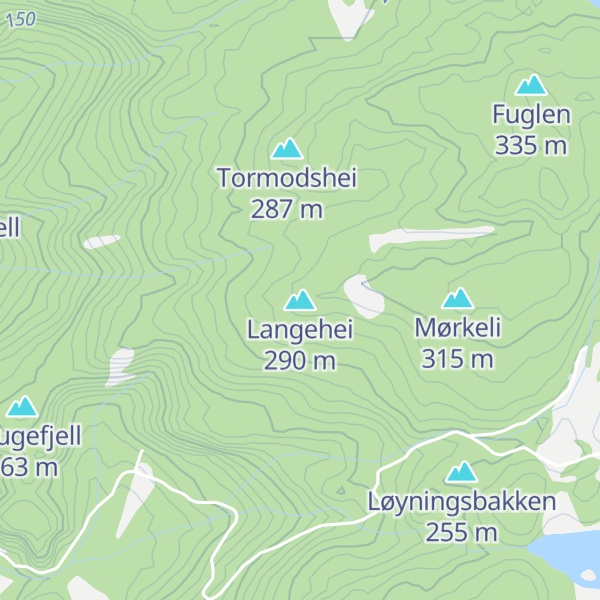 Map of Langehei