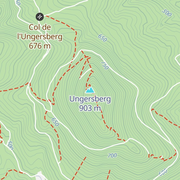 Map of Ungersberg