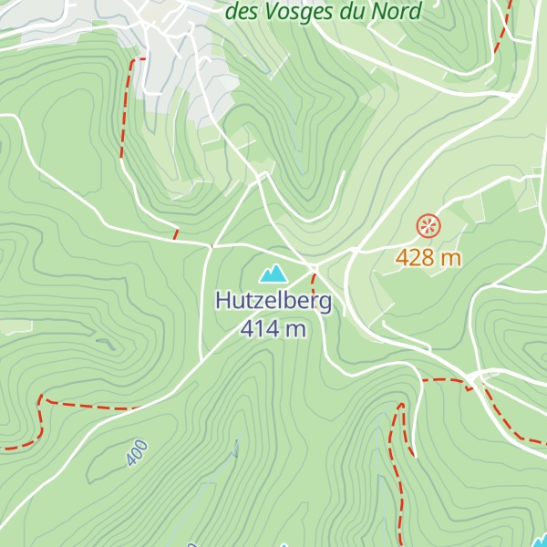 Map of Hutzelberg