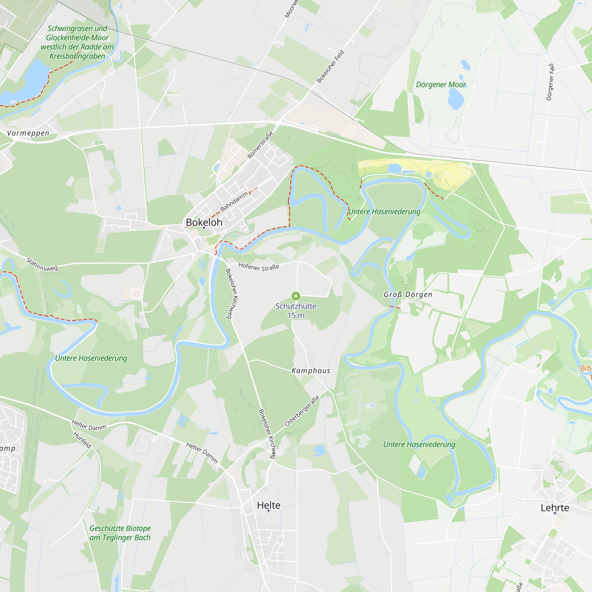 Schutzhütte map