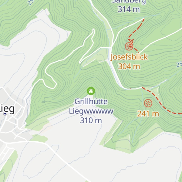 Map of Grillhütte Liegwwwww