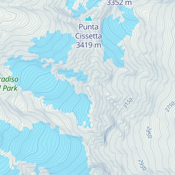 Map of Punta Patrì Meridionale