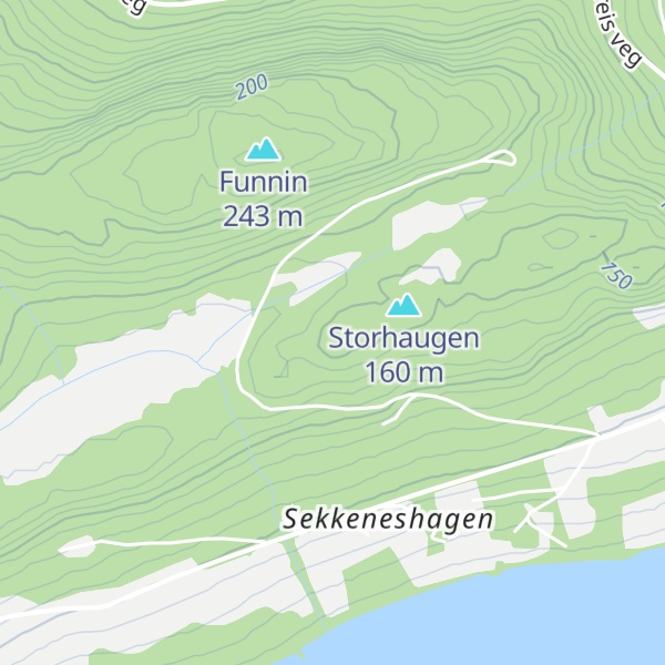 Map of Hagaskogen