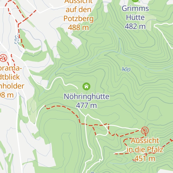 Map of Nöhringhütte
